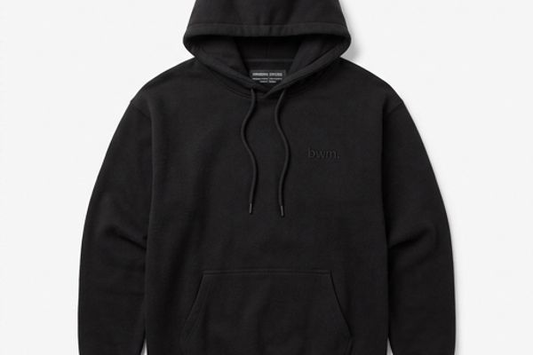 Relaxed Hoodie - black